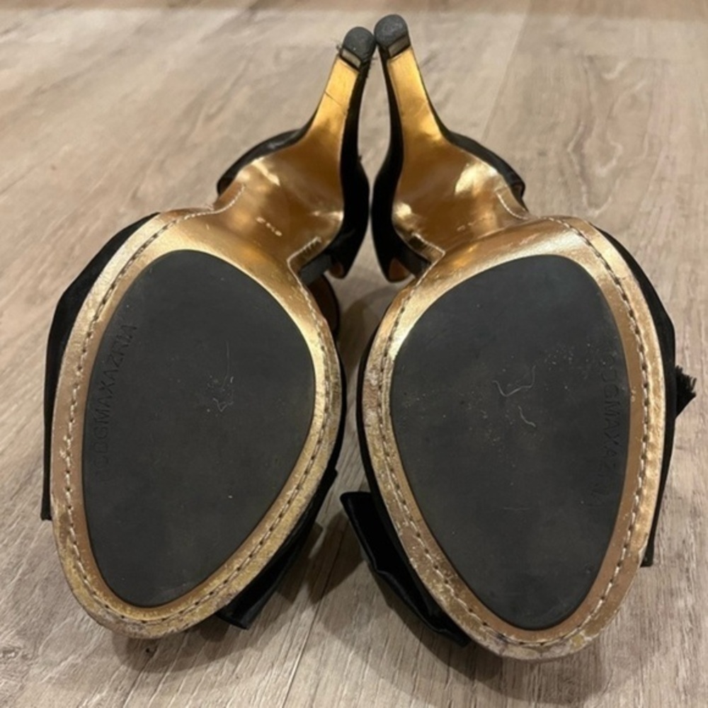 BCBGMaxAzria Black Stiletto Heels 8.5 B - Picture 11 of 15